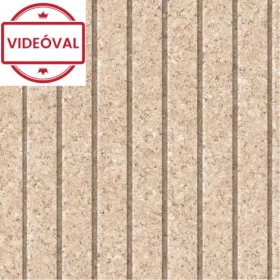 Brut barna sávos parafa mintás tapéta M75307