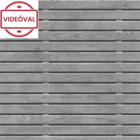 Artifice szürke fa léc, zsaluzia mintás tapéta M80609