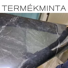   Fekete álom márványmintás öntapadós tapéta termékminta