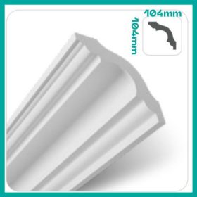   DMS Hungarocell sarokléc stukkó – beltéri éllezárás mennyezet és fal találkozásához