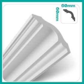   DMS Hungarocell sarokléc stukkó – beltéri éllezárás mennyezet és fal találkozásához