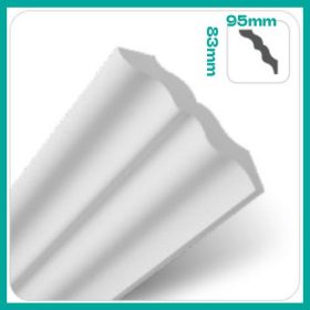   DMS Hungarocell sarokléc stukkó – beltéri éllezárás mennyezet és fal találkozásához