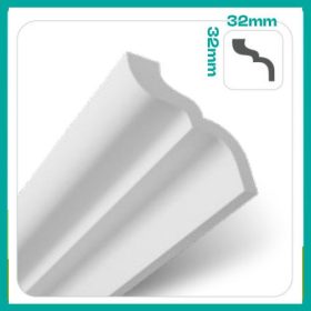   DMS Hungarocell sarokléc stukkó – beltéri éllezárás mennyezet és fal találkozásához