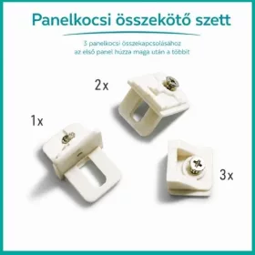 Összekötő szett panelfüggönyhöz