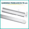 Komplett panelkocsi ezüst 70cm