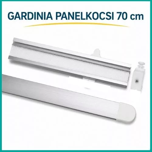 Komplett panelkocsi ezüst 70cm