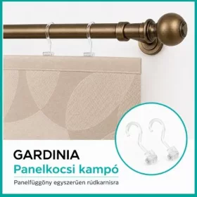 Kampó panelfüggönyhöz