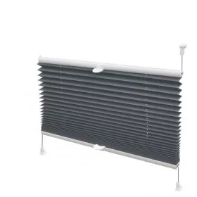   Pliszé roló, SÖTÉTSZÜRKE fényáteresztő, fúrásmentes, Verona