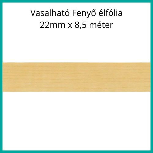 Élfólia világos fenyő 8,5m