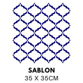 Rácsminta sablon S3516