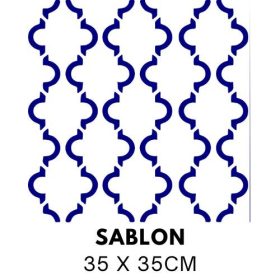 Szaggatott rácsminta sablon S3558