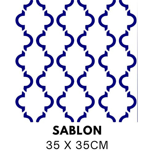 Szaggatott rácsminta sablon S3558