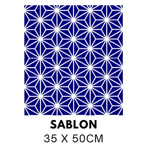 Csillagpontos sablon S8055