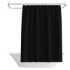 Zuhanyfüggöny fekete egyszínű 180 x 180cm