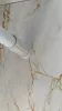 Zuhanyfüggöny karnis fehér állítható 140-260cm
