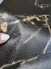 Serendipity fekete aranysárga márvány hatású tapéta SR210506