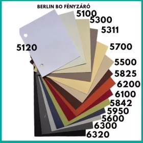 Szalagfüggöny lamellák Berlin BO fényzáró
