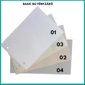   Szalagfüggöny lamella Basic BO fényzáró, nem gyúlékony