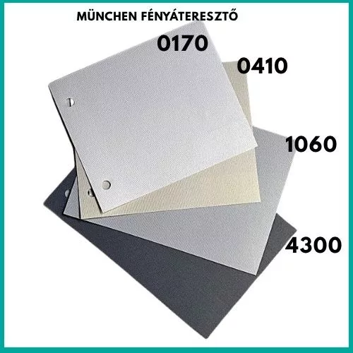 Szalagfüggöny lamella München fényszűrő, nem gyúlékony