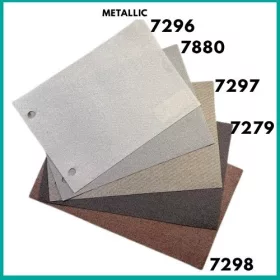 Szalagfüggöny lamella Metallic fényszűrő