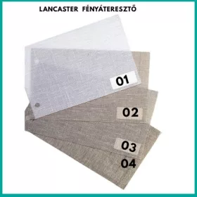 Szalagfüggöny lamella Lancaster áttetsző