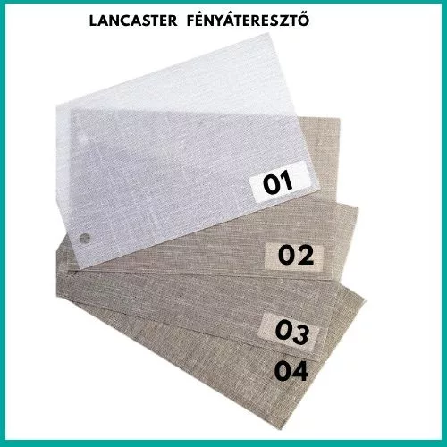 Szalagfüggöny lamella Lancaster áttetsző