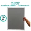 Alumínium keretes szúnyogháló – tartós, elegáns és praktikus védelem 150 x 150cm-es hálóval