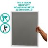 Szúnyogháló műanyag kerettel 150 x 150cm-es hálóval