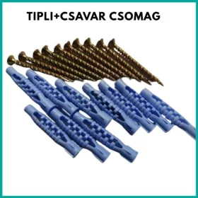 Tipli + csavar csomag