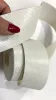 Dekorál LUX fehér alapon ezüstösen csillogó szövetmintás tapétaszegély 5cm G2