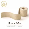 Dekorál LUX elegáns finoman csillogó arany bézs színű betonhatást keltő tapétaszegély 5cm G5