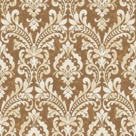   Antik elegáns, bronz-bézs színű barokk- ornamentális minta VD219173