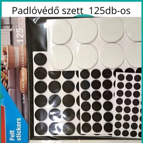 Padlóvédő szett 125 részes