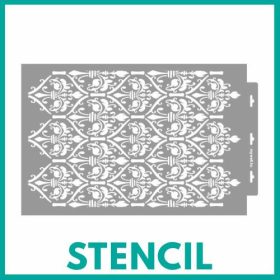 Elegáns stencil - Festhető - 5 méret