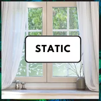 Sztatikus ablakfólia