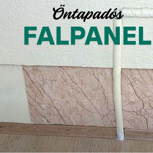 Öntapadós falburkoló lapok felrakása – így csináld egyszerűen és szépen!