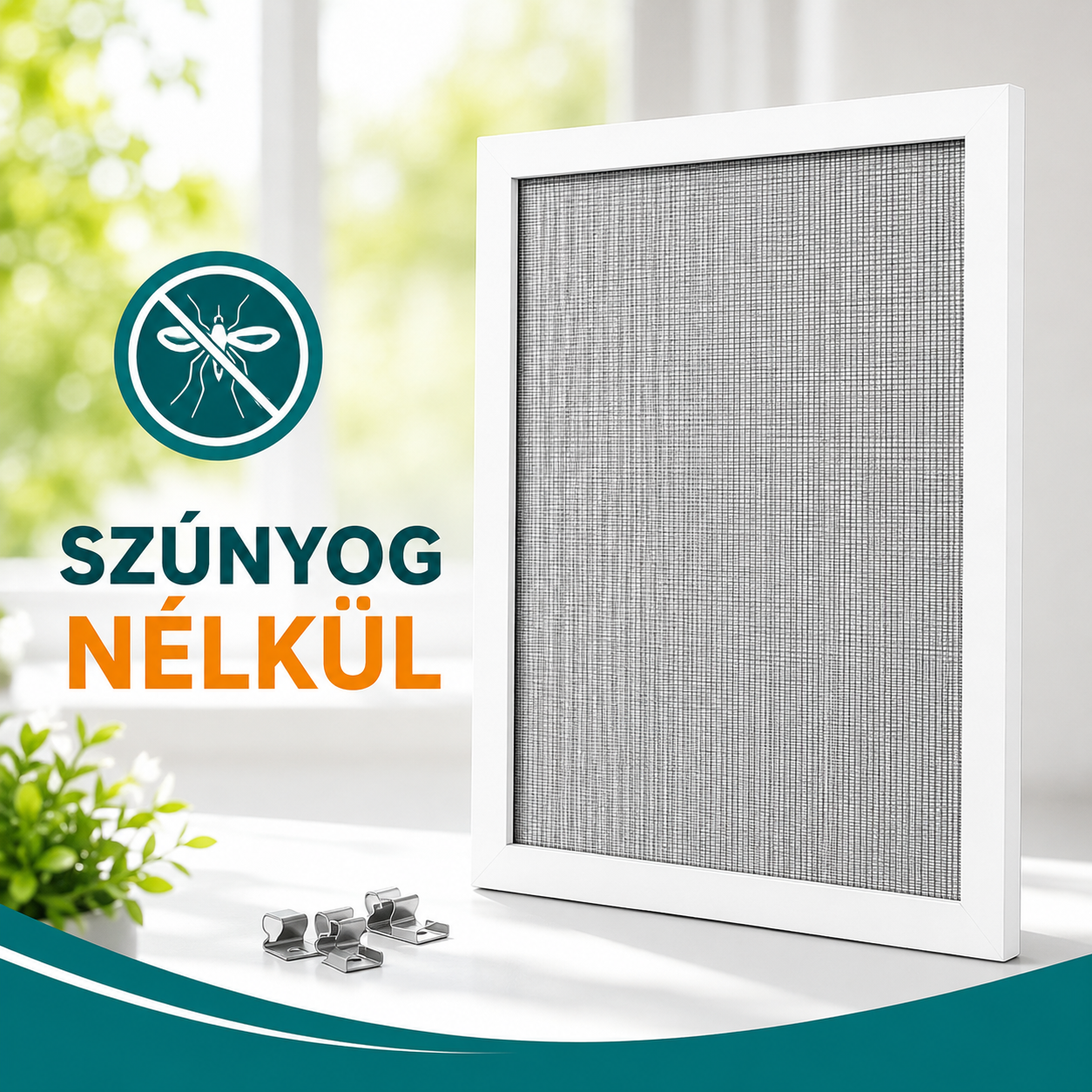 Hogyan válassz szúnyoghálót?  Teljes útmutató ablakra szerelhető, keretes szúnyoghálókhoz
