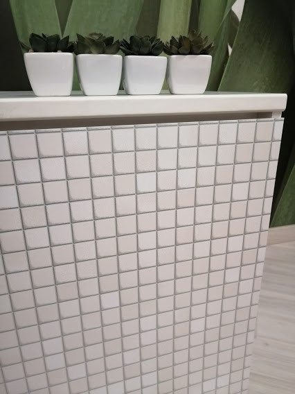Gekkofix/Venilia TOSCANA WHITE 55713 csempe mintás öntapadós fólia 45cm Gekkofix/Venilia TOSCANA WHITE 55713 csempe mintás öntapadós fólia 45cm