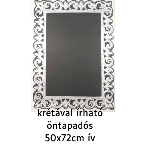 Krétával írható képkeretes falmatrica