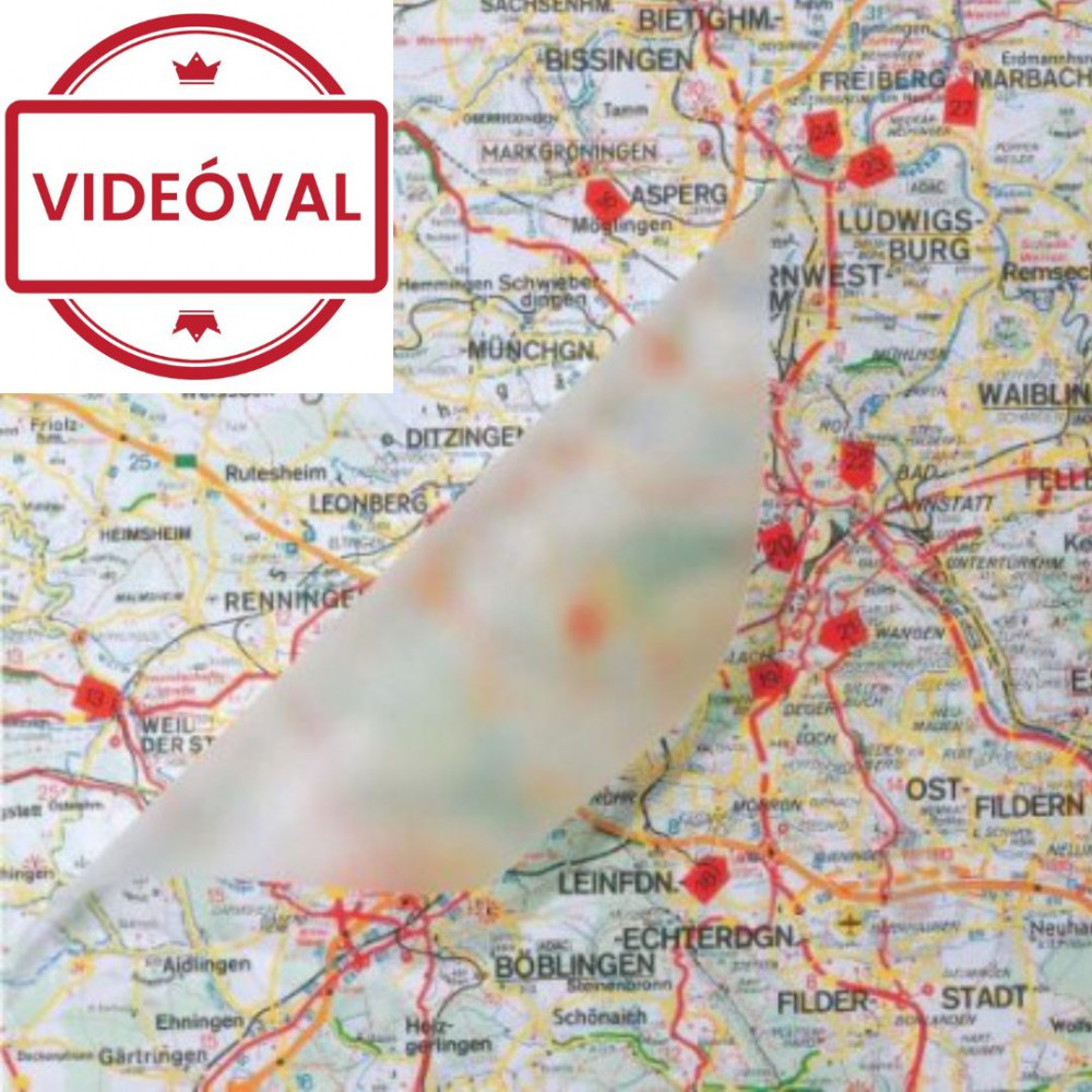 Image of Átlátszó öntapadós védőfólia Glaskar 200-0112-15