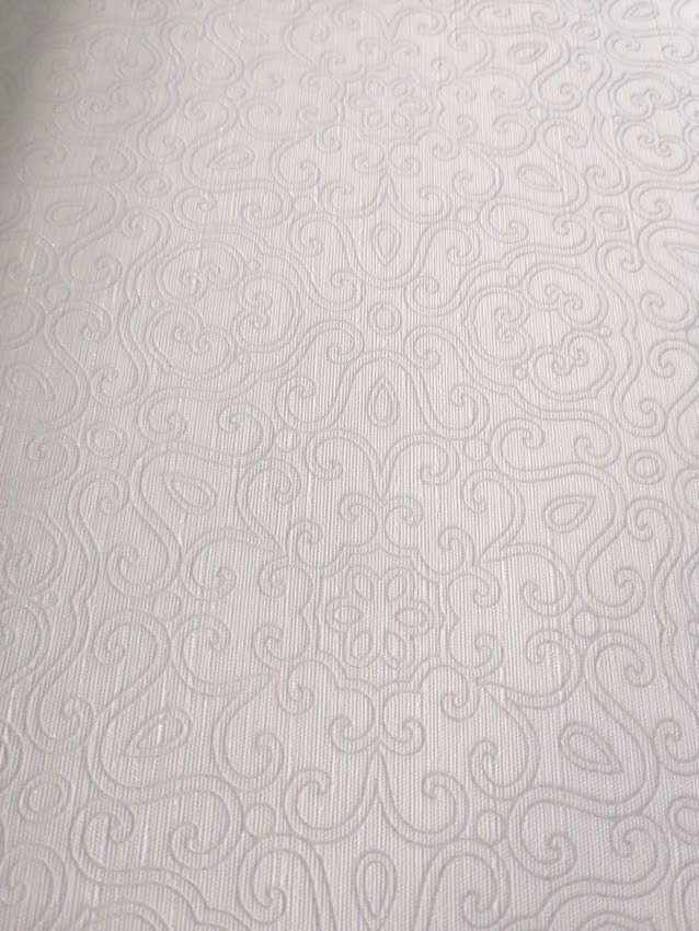 Image of Fehér, sűrű mintás tapéta 32967