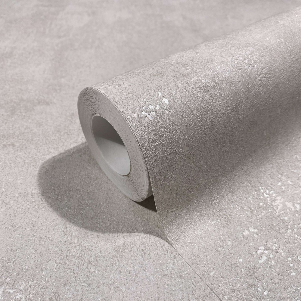 Image of Törtfehér betonhatású tapéta 34265