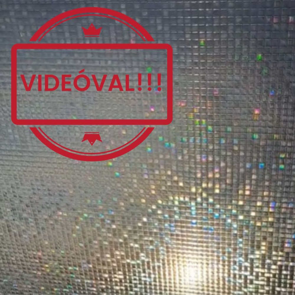 Image of Venilia/Gekkofix Barres 3D apró szivárványosan játszó kockás statikus fólia 10250 / 54778