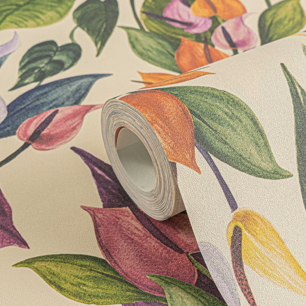 Image of Anna D'Andrea flamingó virágos tapéta 78210-1