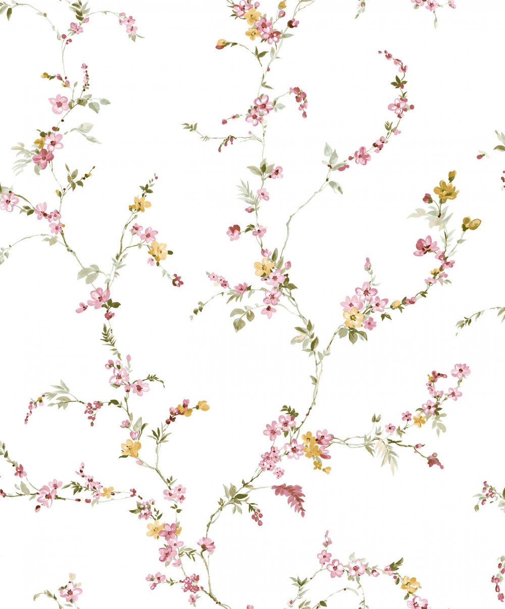Rózsaszín virágos tapéta 84014 Blooming Garden