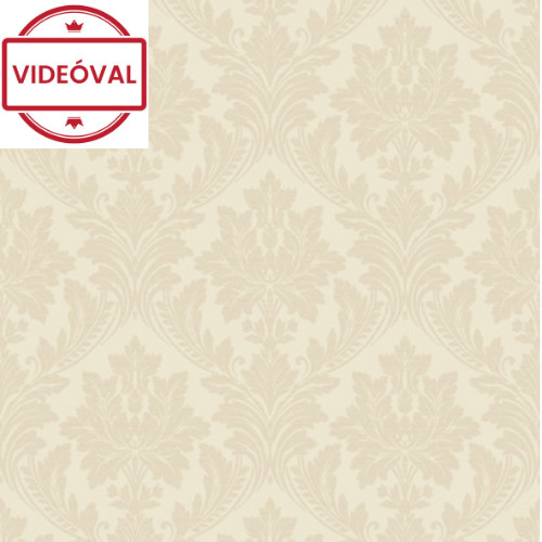 Image of Arcadia bézs csillámos klasszikus mintás tapéta A65411