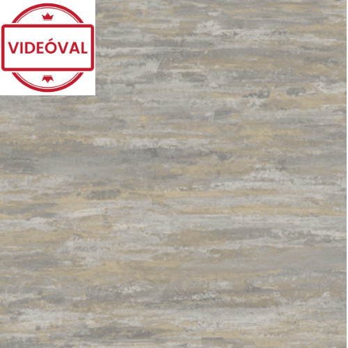 Image of Arcadia szürke-arany csillámos antikolt, beton hatású tapéta A68104