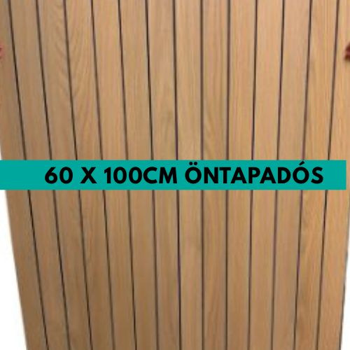 Dekoratív fahatású öntapadós panel fahatású 60×100 cm