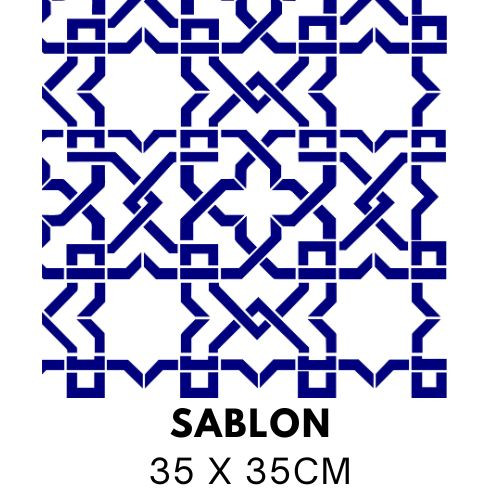 Image of Art deco sablon S3532