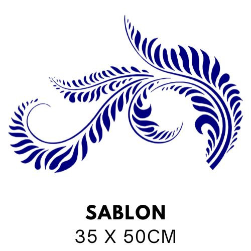 Image of Nagy inda minta sablon S8063